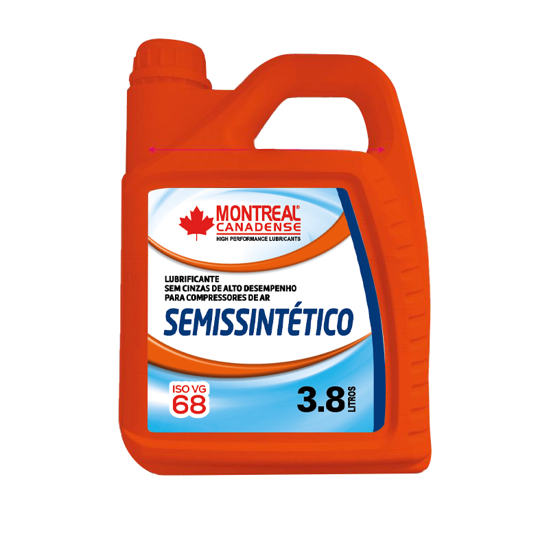 Semissintéticos 68 – Para Compressores de Ar – Óleo Montreal Canadense
